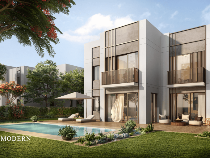 Fay Al reeman 4 Bedroom Villa with Assistant Room by Aldar Properties